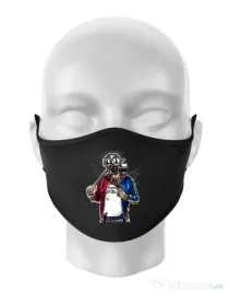 Masca personalizata reutilizabila Suicide gas mask Negru