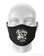 Masca personalizata reutilizabila Thugs need hugs Negru
