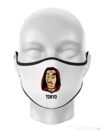 Masca personalizata reutilizabila Tokyo Alb