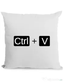 Perna personalizata Ctrl Paste Alb