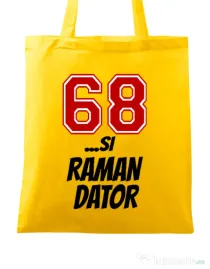 Sacosa din panza 68 si raman dator Galben