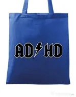 Sacosa din panza ADHD Albastru regal