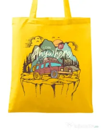 Sacosa din panza Adventure Galben