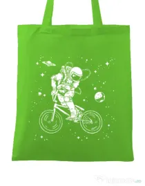 Sacosa din panza Astronaut Bmx Verde mar
