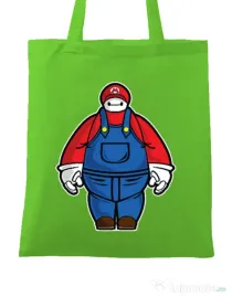 Sacosa din panza Baymario Verde mar
