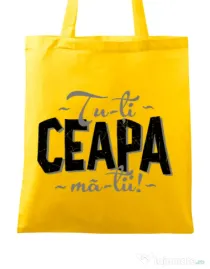 Sacosa din panza Ceapa ma-tii Galben