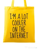 Sacosa din panza Cooler on the internet Galben
