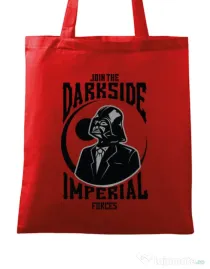 Sacosa din panza Darkside Rosu