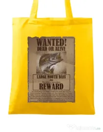Sacosa din panza Dead or alive Galben