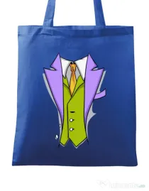 Sacosa din panza Gentleman suit Albastru regal