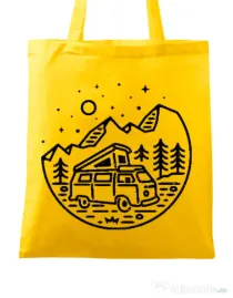 Sacosa din panza Go Outdoor Galben