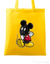 Sacosa din panza Mickey Bane Galben