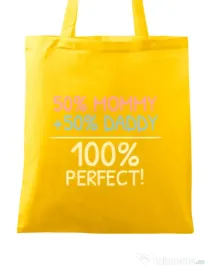 Sacosa din panza Perfect baby Galben