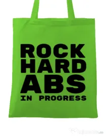 Sacosa din panza Rock hard Verde mar