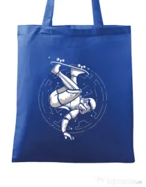 Sacosa din panza Skatetrooper Albastru regal