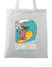 Sacosa din panza stay cool Alb