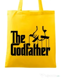 Sacosa din panza The godfather Galben