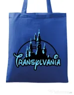 Sacosa din panza Transylvania Albastru regal