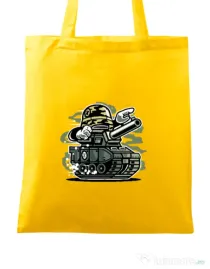 Sacosa din panza War Tank Galben