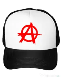 Sapca personalizata Anarchy Alb