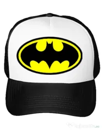 Sapca personalizata Batman Alb