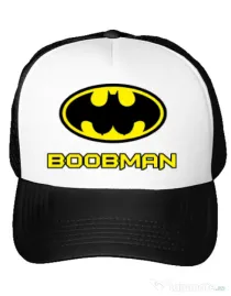 Sapca personalizata Boobman Alb