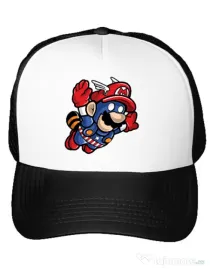 Sapca personalizata Captain Mario Alb