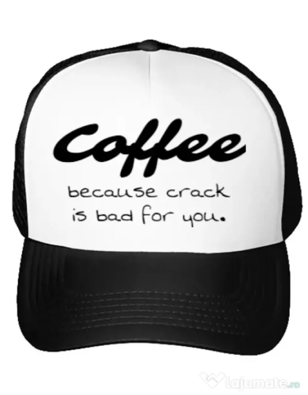 Sapca personalizata Coffee Alb