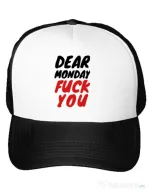 Sapca personalizata Dear monday Alb