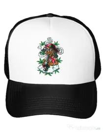 Sapca personalizata Jamaican Alb