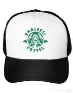 Sapca personalizata Khaleesi coffee Alb