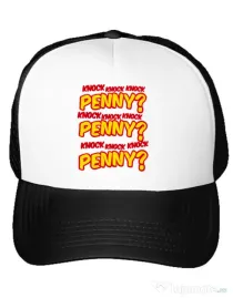 Sapca personalizata Knock Penny Alb