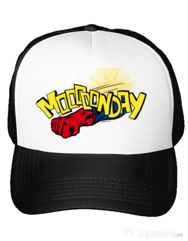 Sapca personalizata Mooonday Alb