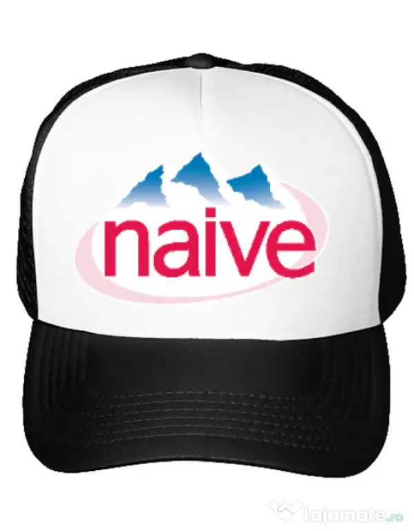 Sapca personalizata Naive Alb