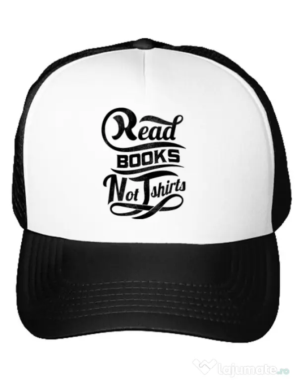Sapca personalizata Read books Alb