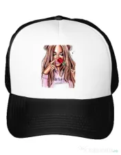 Sapca personalizata Sniff the life Alb