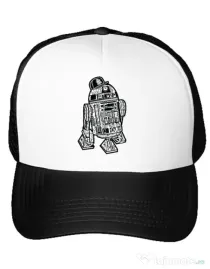 Sapca personalizata Street R2D2 Alb