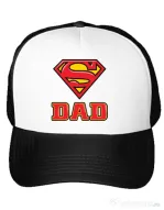 Sapca personalizata Super Dad Alb