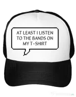 Sapca personalizata T-shirt band Alb