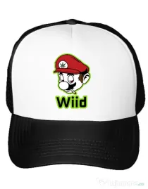 Sapca personalizata Wiid Alb