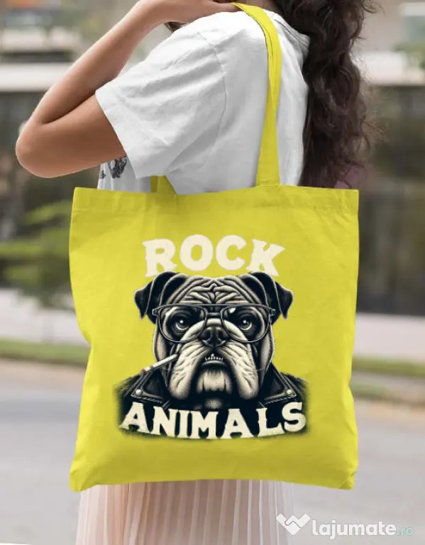 Sacosa din panza BULLDOG 06 Galben