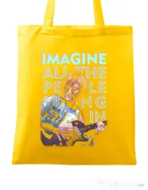 Sacosa din panza Imagine Galben
