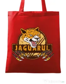 Sacosa din panza Jaguarul Rosu