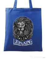 Sacosa din panza Lion king Albastru regal
