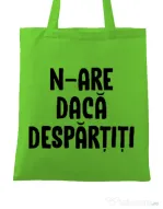 Sacosa din panza Nu are sens 2 Verde mar