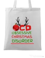 Sacosa din panza OCD Alb