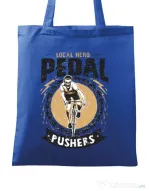 Sacosa din panza Pedal pushers Albastru regal