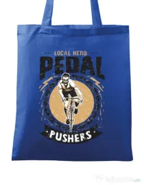 Sacosa din panza Pedal pushers Albastru regal