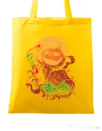 Sacosa din panza Pumpkinhead Butcher Galben