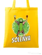 Sacosa din panza Solenya Galben